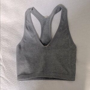 Free people movement Free Throw cropped tank color Heather Grey size XS